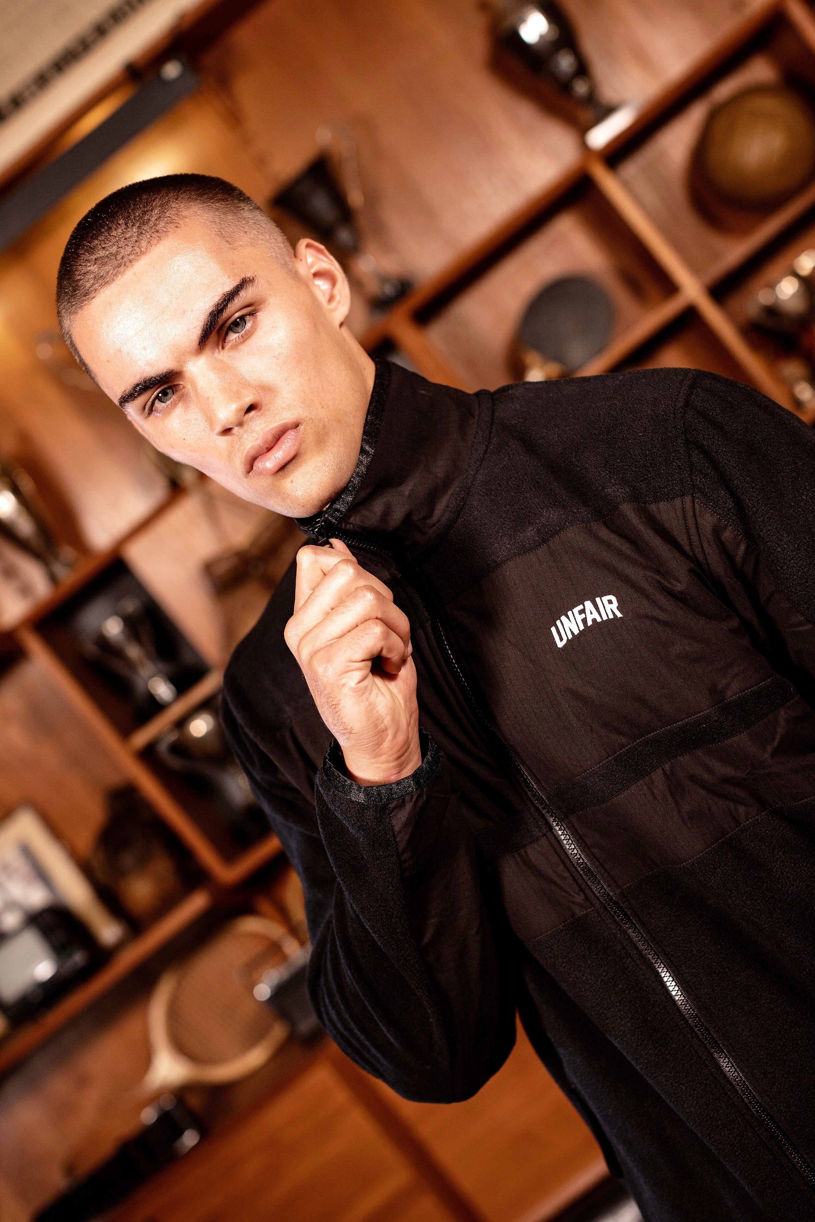 Unfair Athletics Unfair Fullzip Fleece (black) - Blue Mountain Store