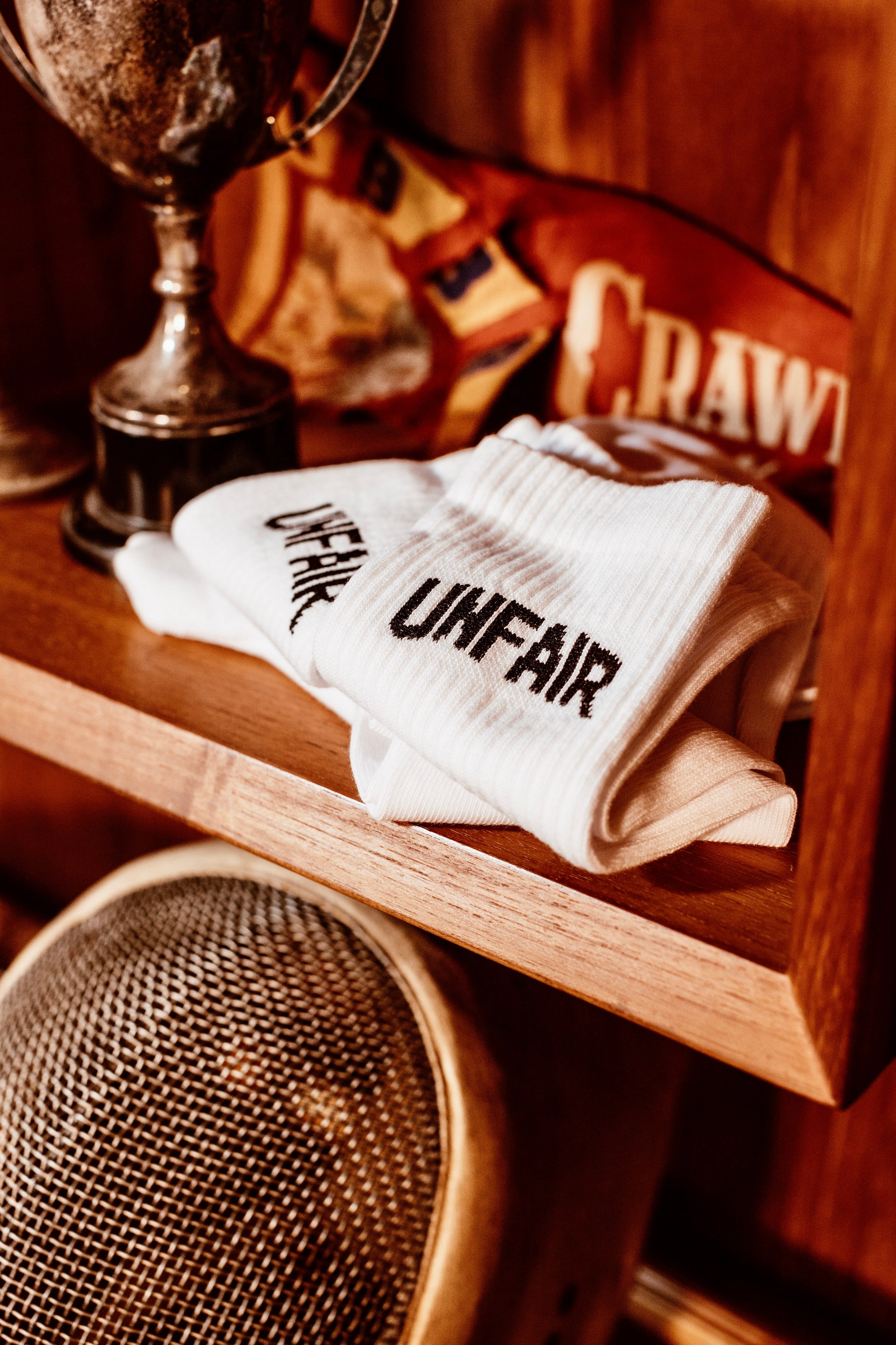 Unfair Athletics Unfair Socks (white) - Blue Mountain Store