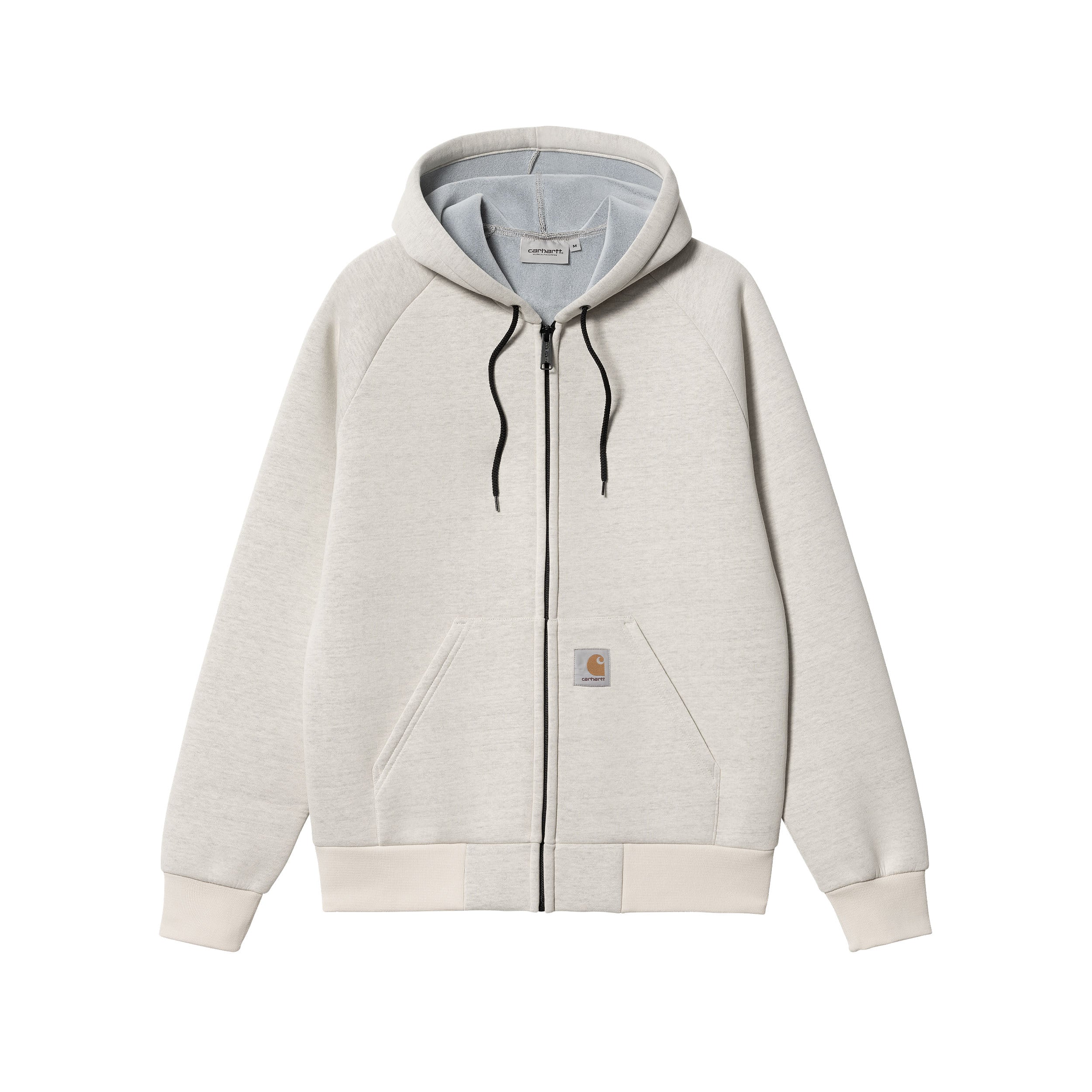 Carhartt WIP Car-Lux Hooded Jacket (salt/grey) - Blue Mountain Store