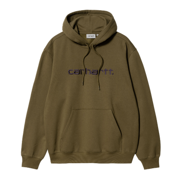 Carhartt WIP Hooded Carhartt Sweat (highland/cassis) - Blue Mountain Store
