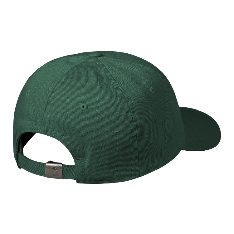 Carhartt WIP Madison Logo Cap (discovery green/wax) - Blue Mountain Store