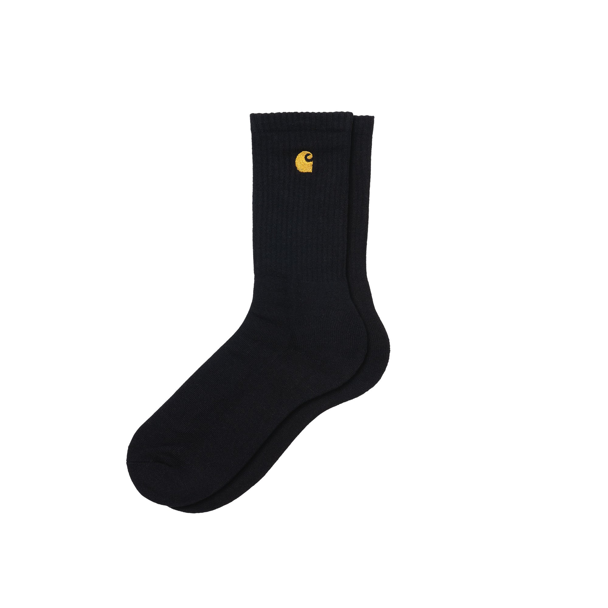 Carhartt WIP Chase Socks (black/gold) - Blue Mountain Store