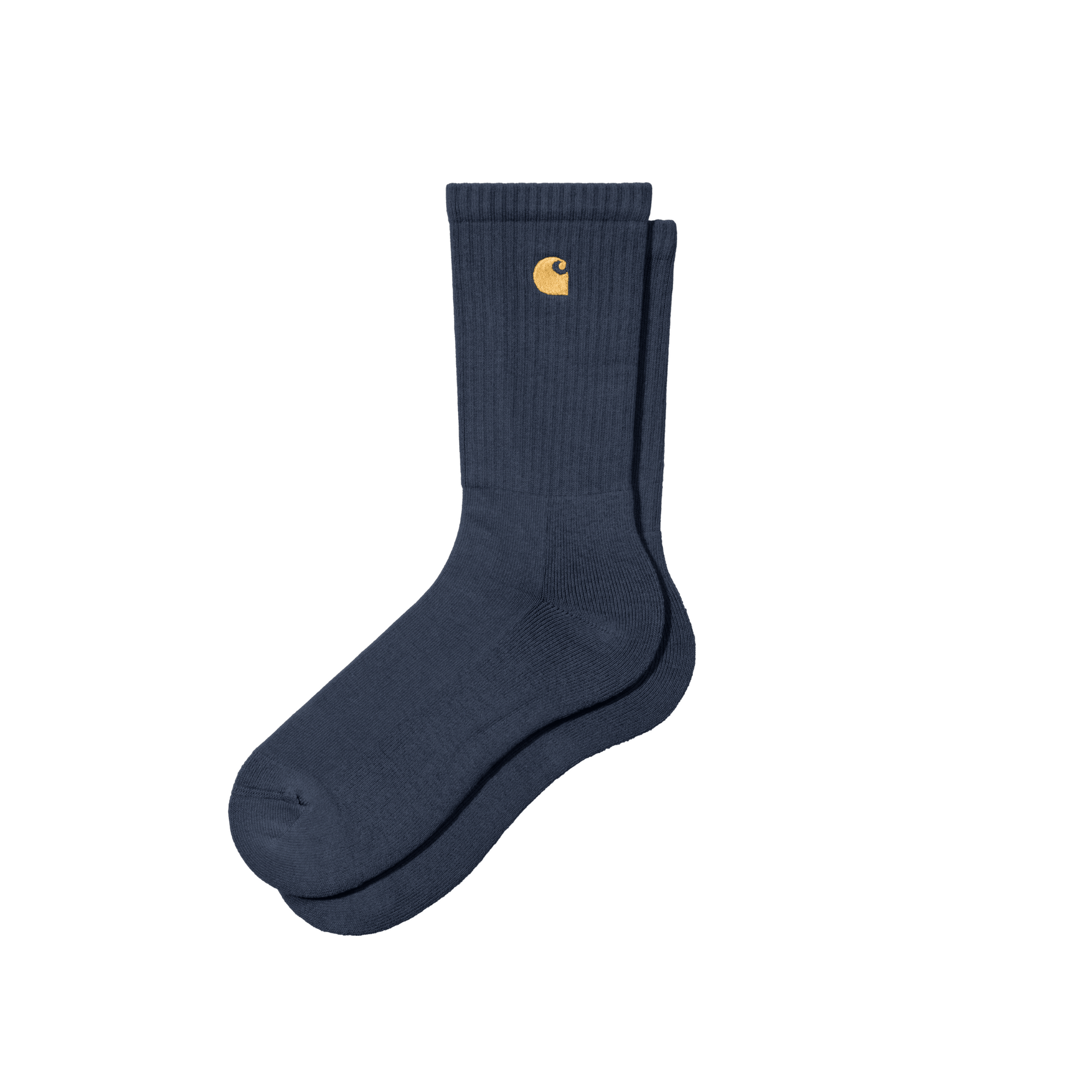 Carhartt WIP Chase Socks (blue/gold) - Blue Mountain Store