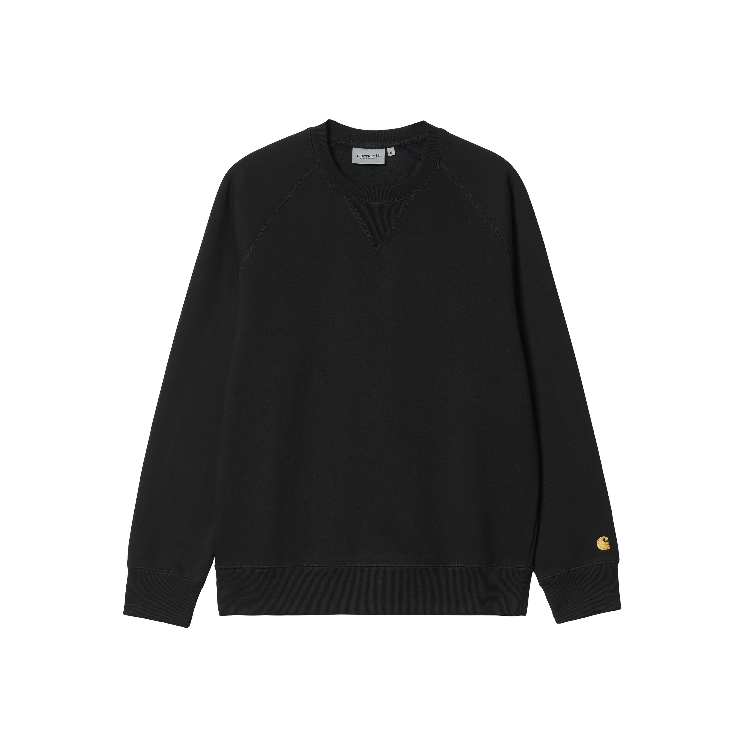 Carhartt WIP Chase Sweat (black/gold) - Blue Mountain Store