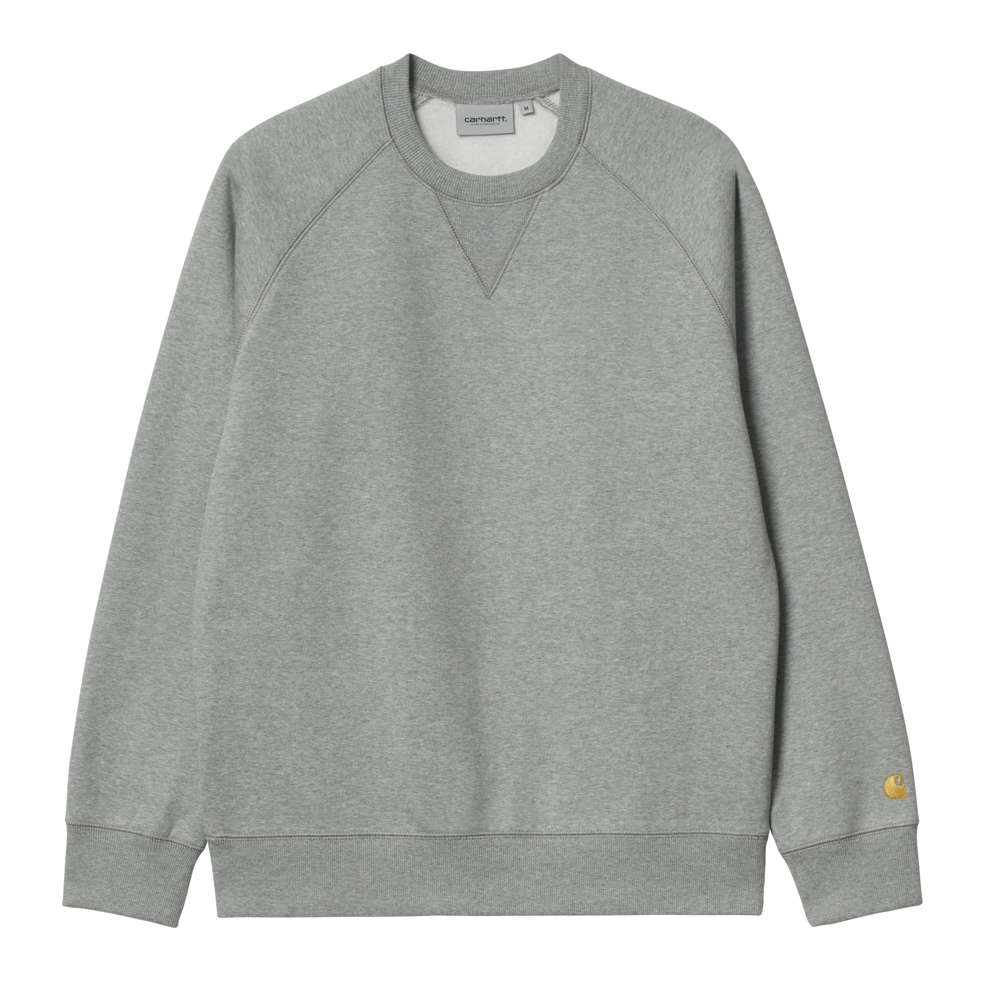 Carhartt WIP Chase Sweat grey heather gold Blue Mountain Store