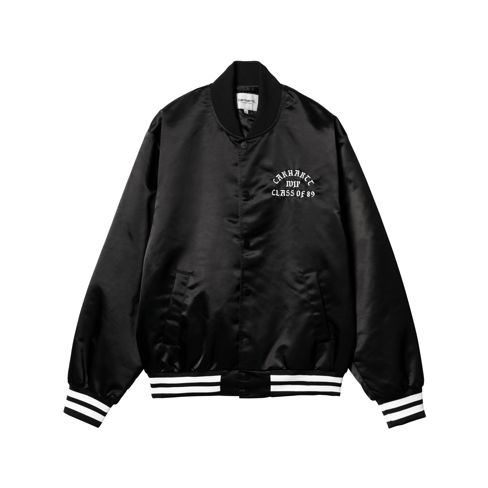 Carhartt　CLASS OF BOMBER JACKET Carhartt WIP Class of '89 Bomber Jacket Black & White | END