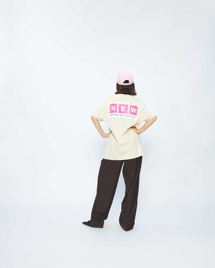 New Amsterdam Container Logo Tee (sand) - Blue Mountain Store