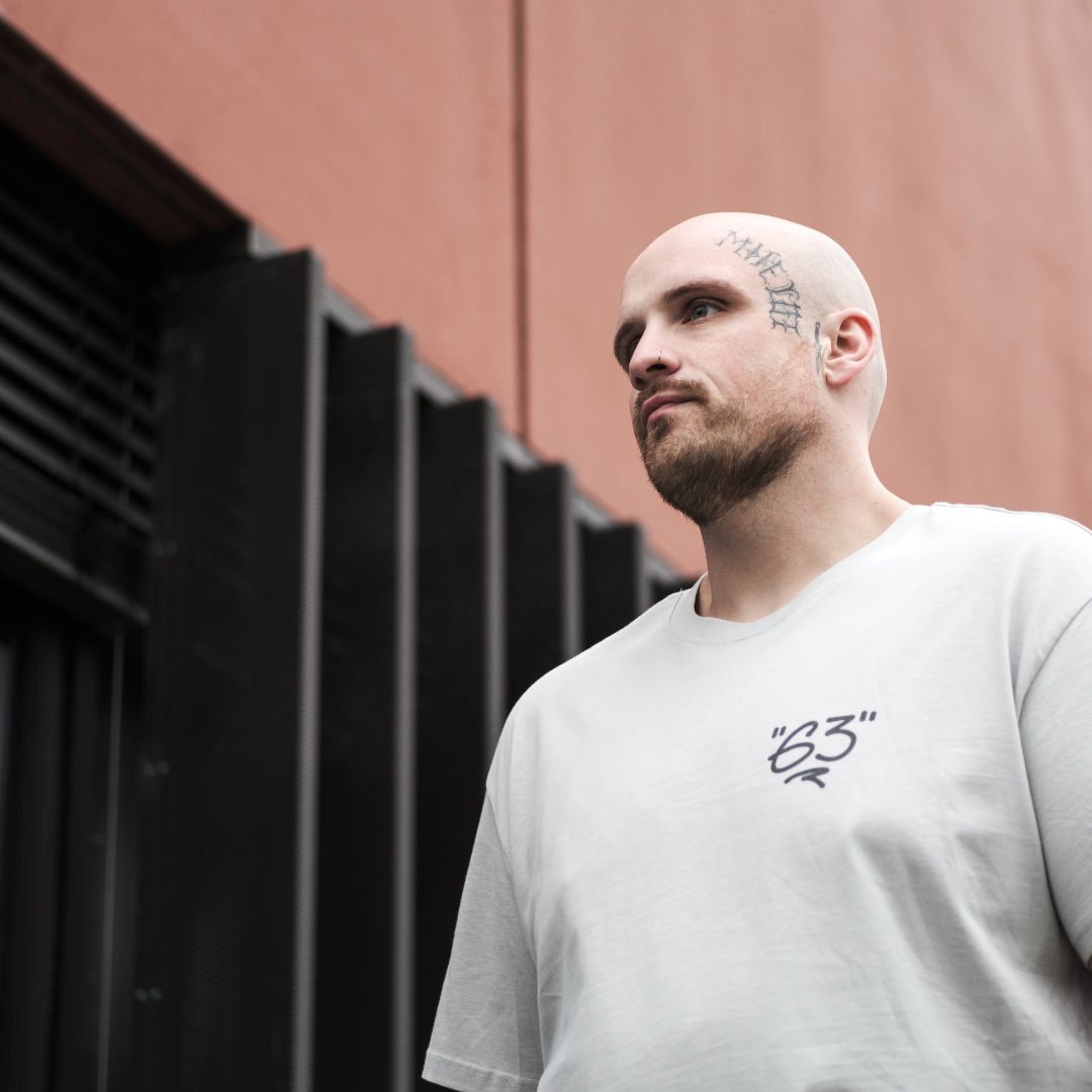 SECHSDREI x BAR Oversize Tee (lightasphalt) - Blue Mountain Store