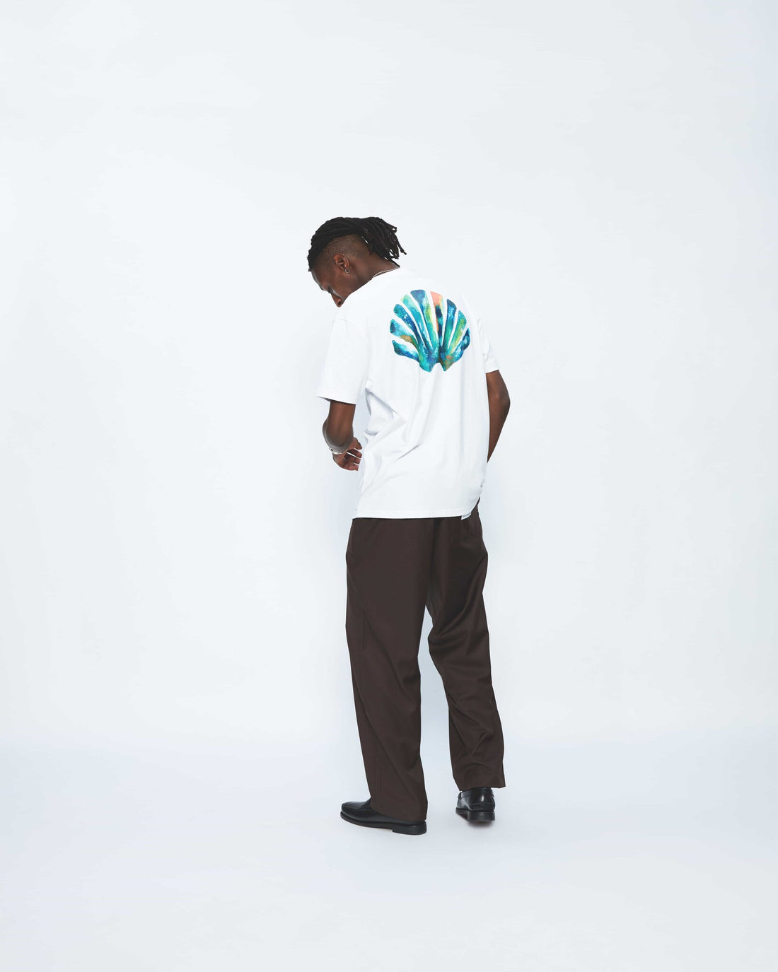 New Amsterdam Fishnet Tee (white) - Blue Mountain Store