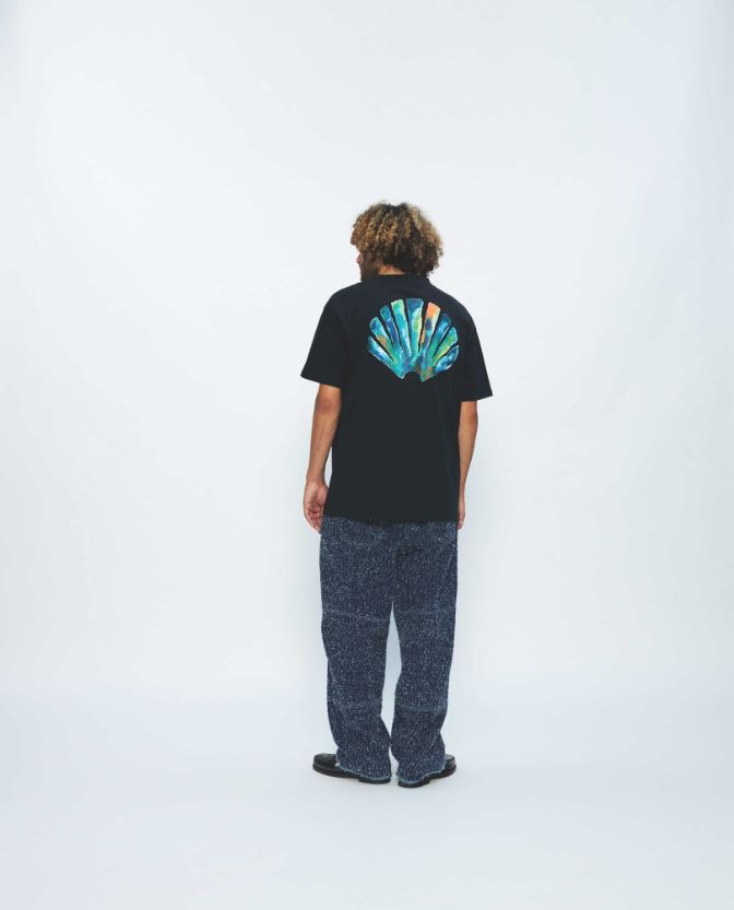 New Amsterdam Fishnet Tee (black) - Blue Mountain Store