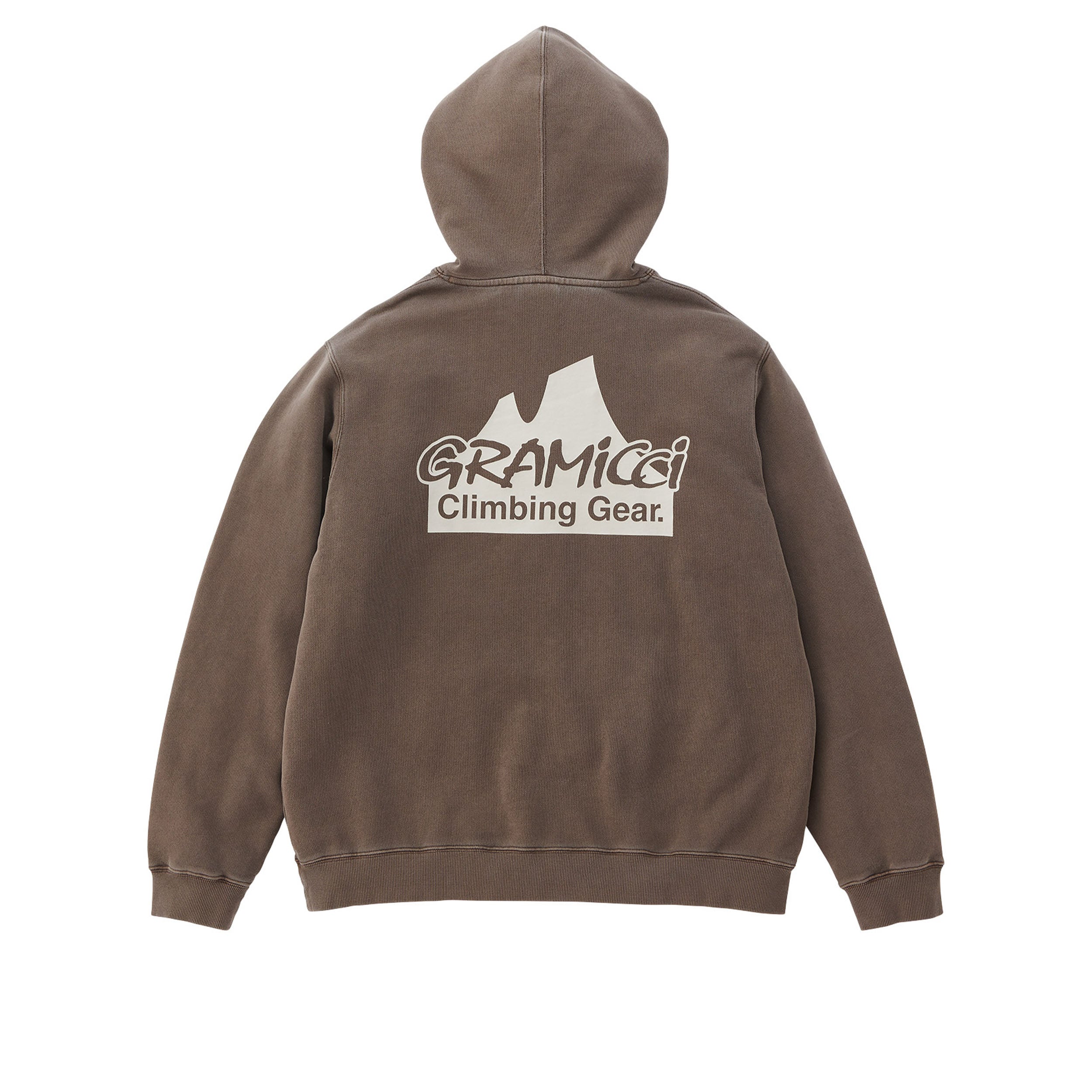 Gramicci Climbing Gear Hooded Sweatshirt (brown pigment) - Blue Mountain Store