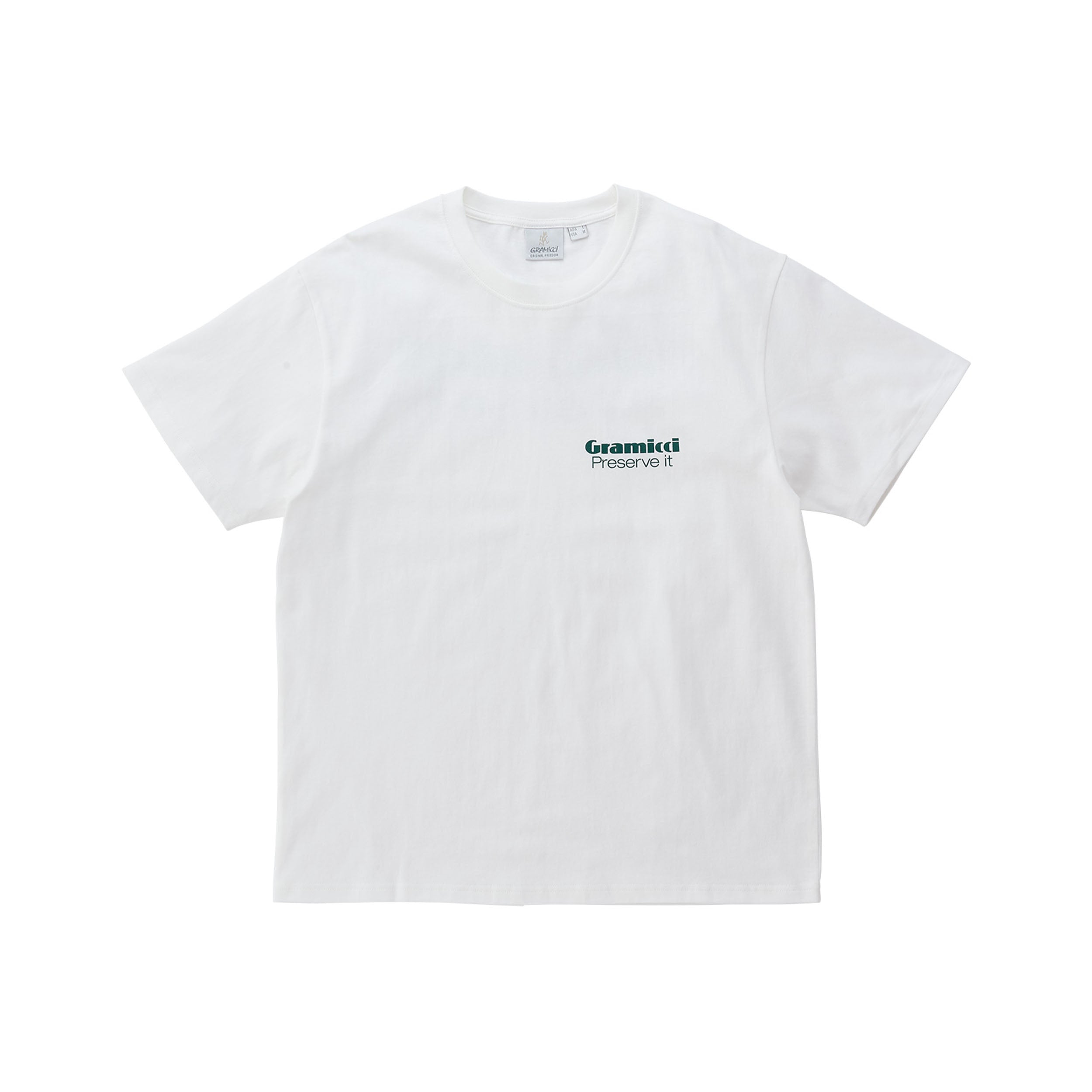 Gramicci Preserve-It Tee (white) - Blue Mountain Store