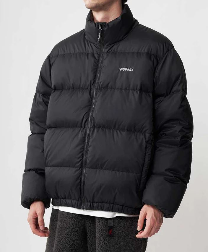 Gramicci Down Puffer Jacket (black) - Blue Mountain Store