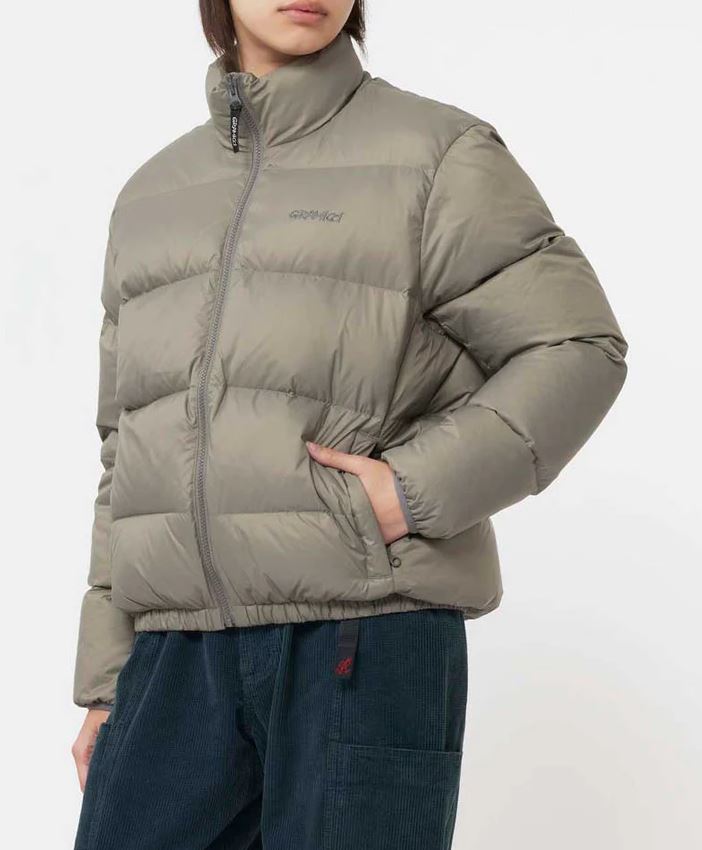 Gramicci Down Puffer Jacket (seal grey) - Blue Mountain Store