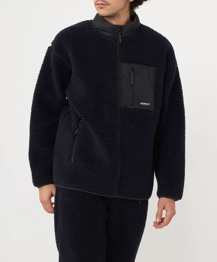 Gramicci Sherpa Jacket (midnight navy) - Blue Mountain Store