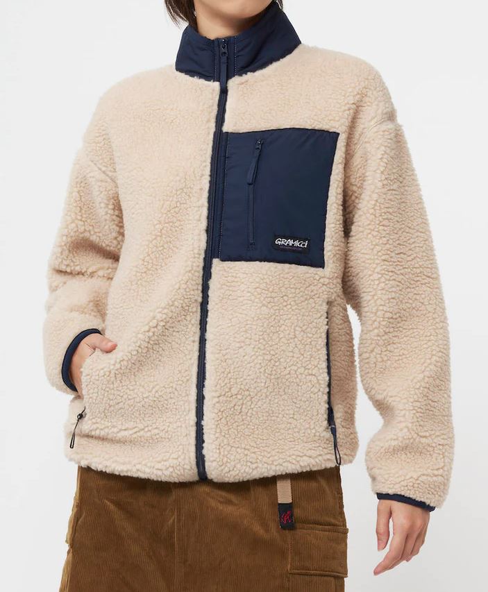 Gramicci Sherpa Jacket (natural) - Blue Mountain Store