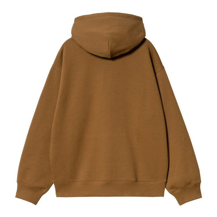Carhartt WIP Hooded Brown Ducks Sweat  (Hamilton Brown) - Blue Mountain Store