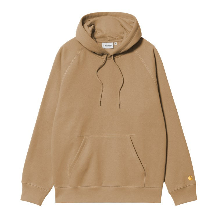Carhartt WIP Hooded Chase Sweat ( Peanut/Gold) - Blue Mountain Store