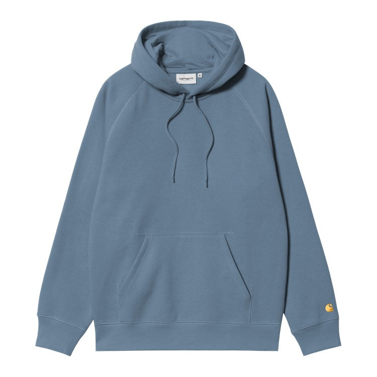 Carhartt WIP Hooded Chase Sweat ( Positano / Gold) - Blue Mountain Store
