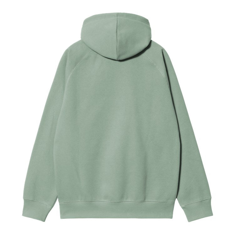 Carhartt WIP Hooded Chase Sweat ( Frosted Green / Gold) - Blue Mountain Store