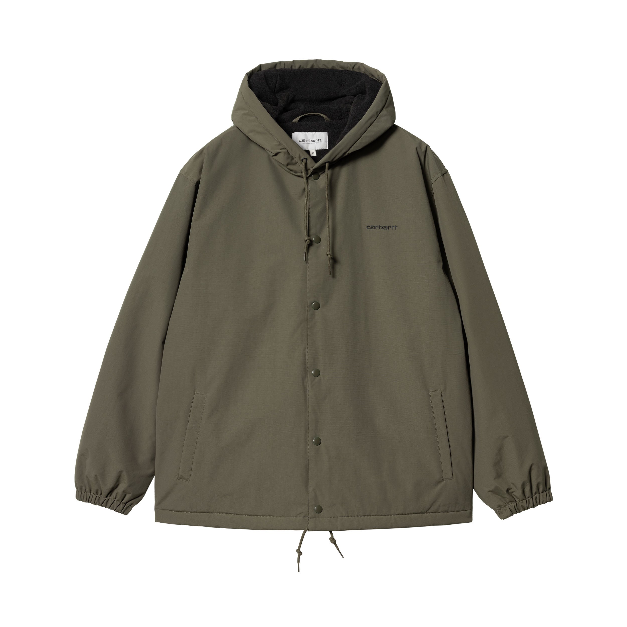 Carhartt WIP Hooded Coach Jacket (cypress/black) - Blue Mountain Store