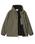 Carhartt WIP Hooded Coach Jacket (cypress/black) - Blue Mountain Store