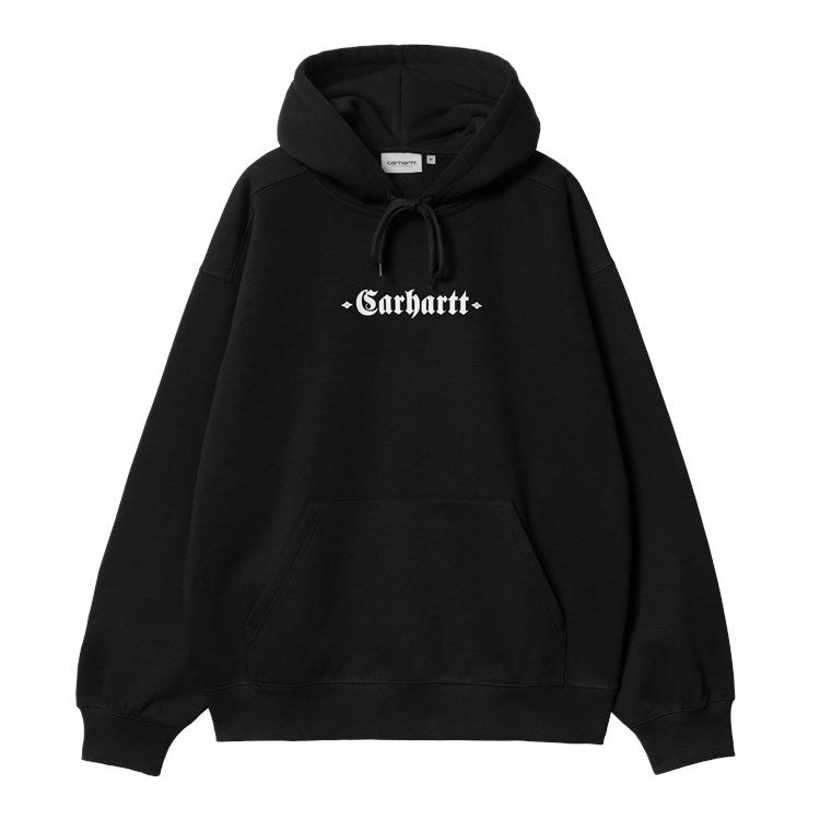 Carhartt WIP Hooded Greatest Hits Sweat (black/white) - Blue Mountain Store