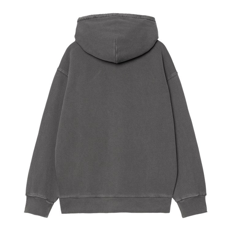 Carhartt WIP Nelson Hooded (Graphite garment dyed) - Blue Mountain Store