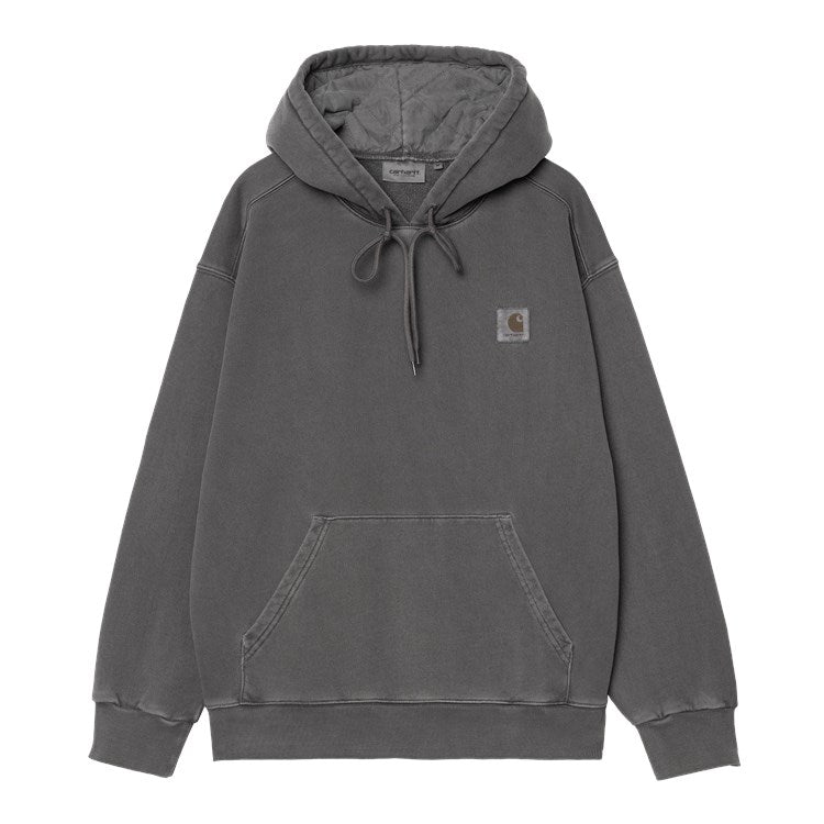 Carhartt WIP Nelson Hooded (Graphite garment dyed) - Blue Mountain Store