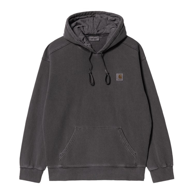 Carhartt WIP Nelson Hooded (charcoal garment dyed) - Blue Mountain Store