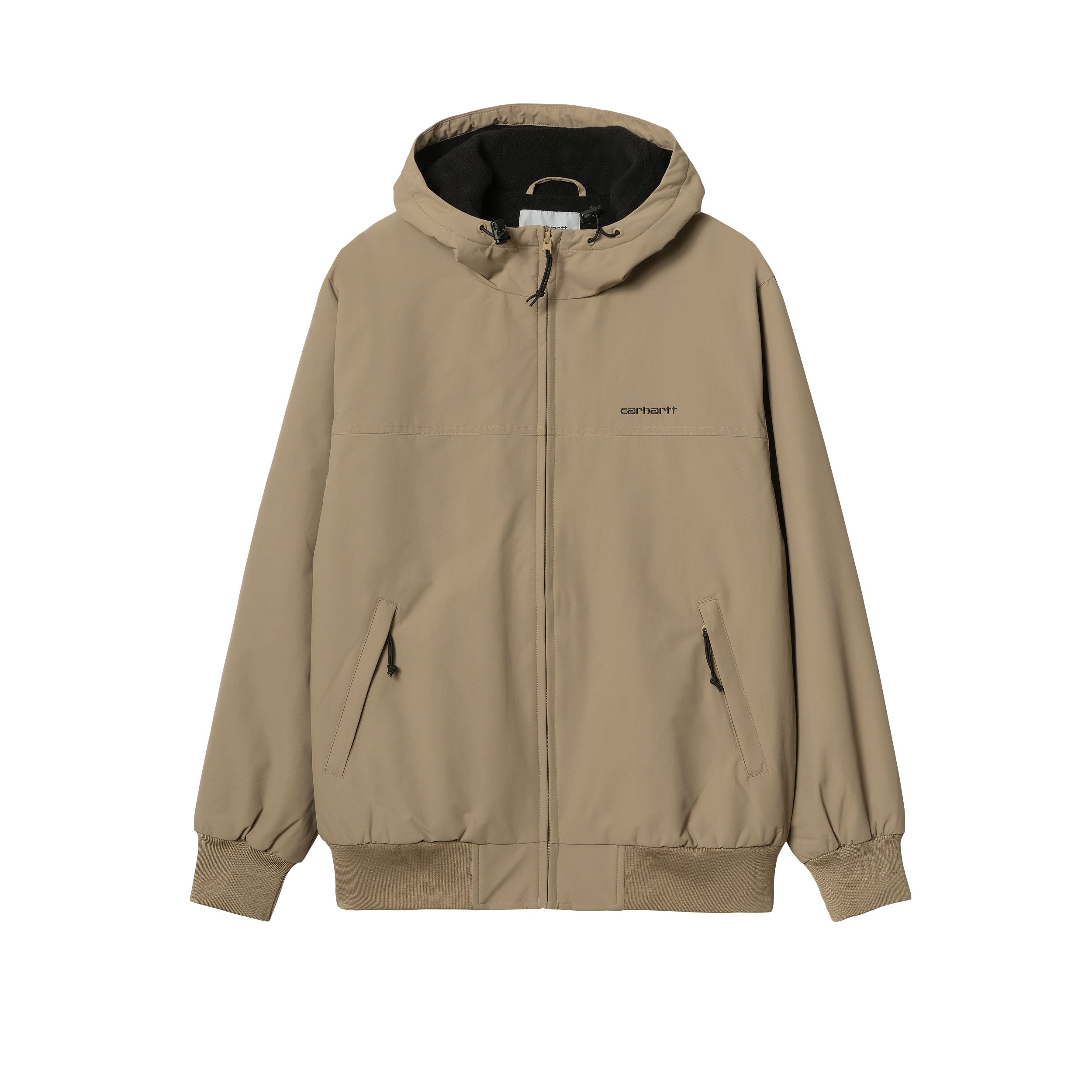 Carhartt WIP Hooded Sail Jacket (leather/black) - Blue Mountain Store