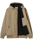 Carhartt WIP Hooded Sail Jacket (leather/black) - Blue Mountain Store