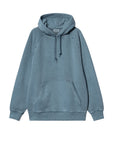 Carhartt WIP Hooded Taos Sweat (vancouver blue garment dyed) - Blue Mountain Store