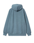 Carhartt WIP Hooded Taos Sweat (vancouver blue garment dyed) - Blue Mountain Store