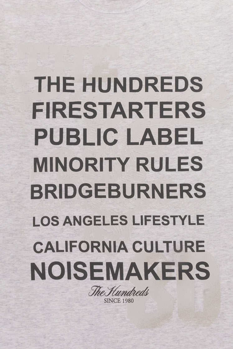 The Hundreds Intramural T-Shirt (white) - Blue Mountain Store