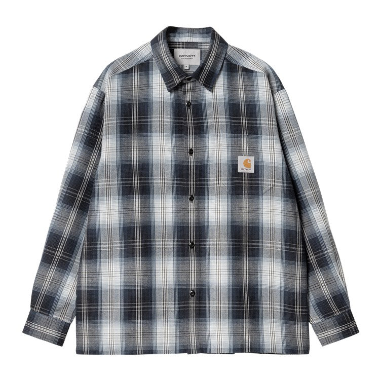 Carhartt WIP L/S Blanton Shirt (Mizar) - Blue Mountain Store