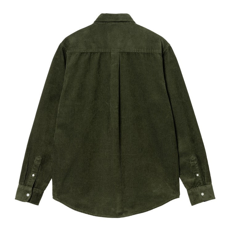 Carhartt WIP L/S Madison Cord Shirt (Tarragon/wax) - Blue Mountain Store