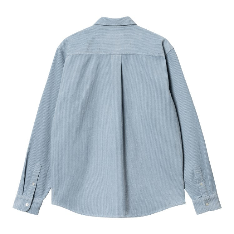 Carhartt WIP L/S Madison Cord Shirt (Dusty Ice/wax) - Blue Mountain Store