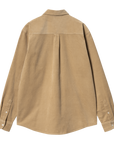Carhartt WIP L/S Madison Fine Cord Shirt (sable/black) - Blue Mountain Store