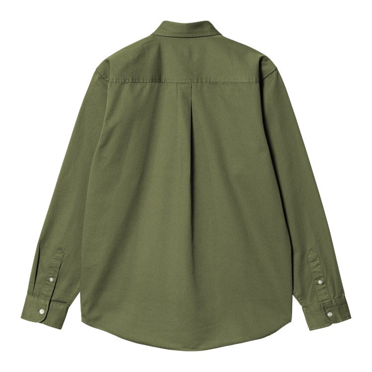 Carhartt WIP L/S Madison Shirt (dundee/white) - Blue Mountain Store