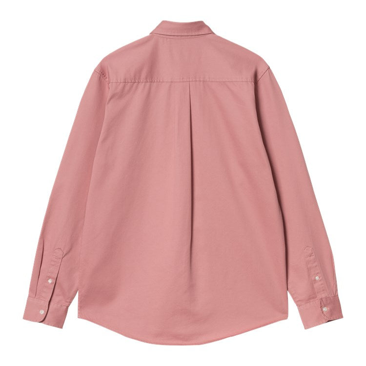 Carhartt WIP L/S Madison Shirt (dusty rose/wax) - Blue Mountain Store