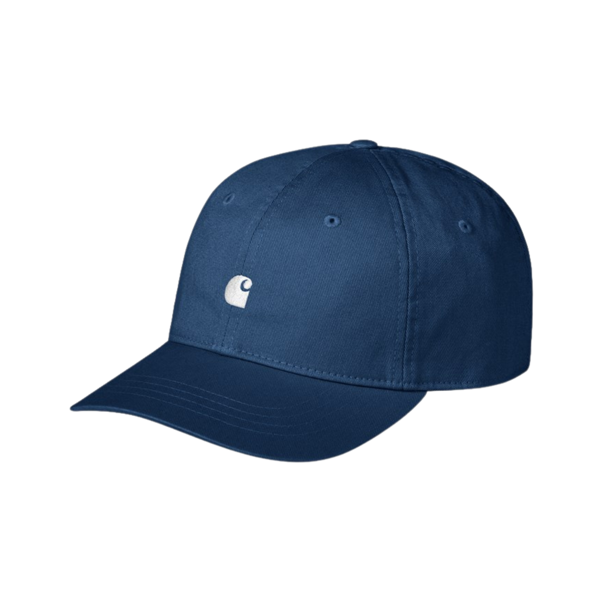 Carhartt WIP Madison Logo Cap (elder/white) - Blue Mountain Store