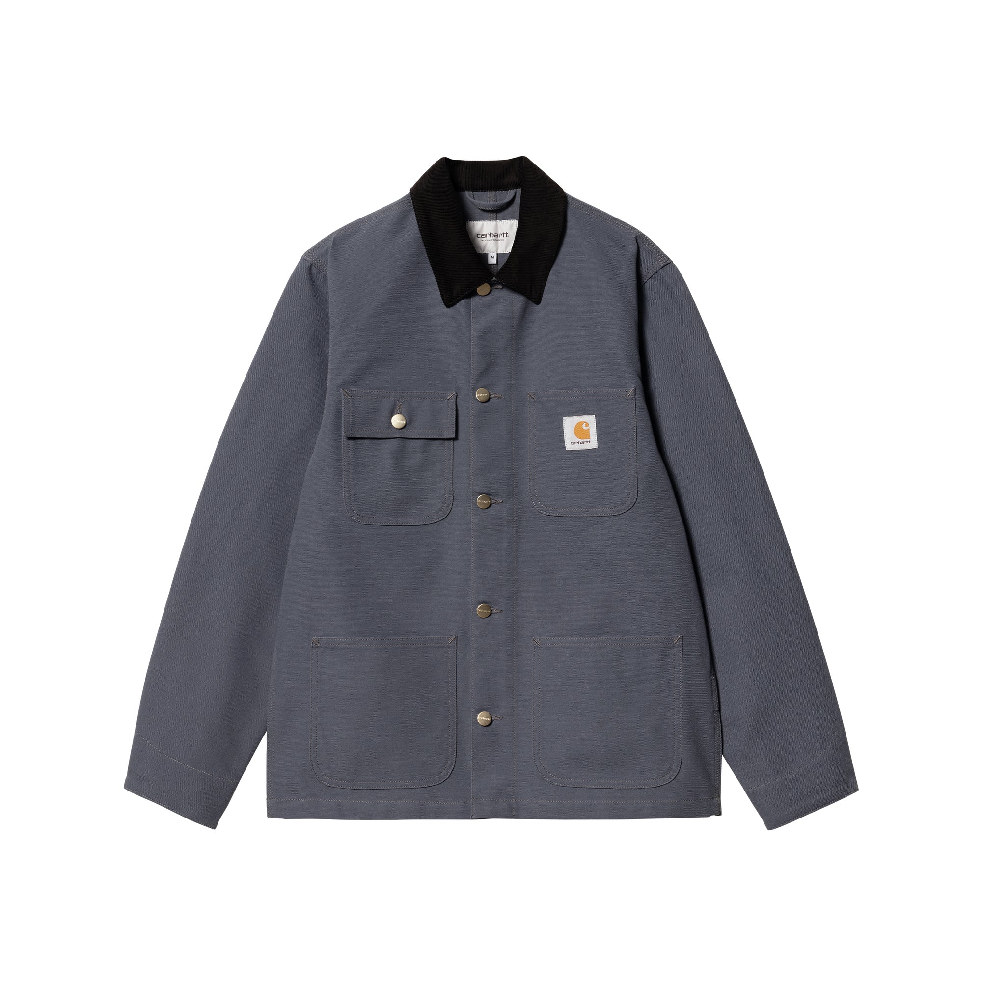 Carhartt WIP Michigan Coat (zeus/black rigid) - Blue Mountain Store