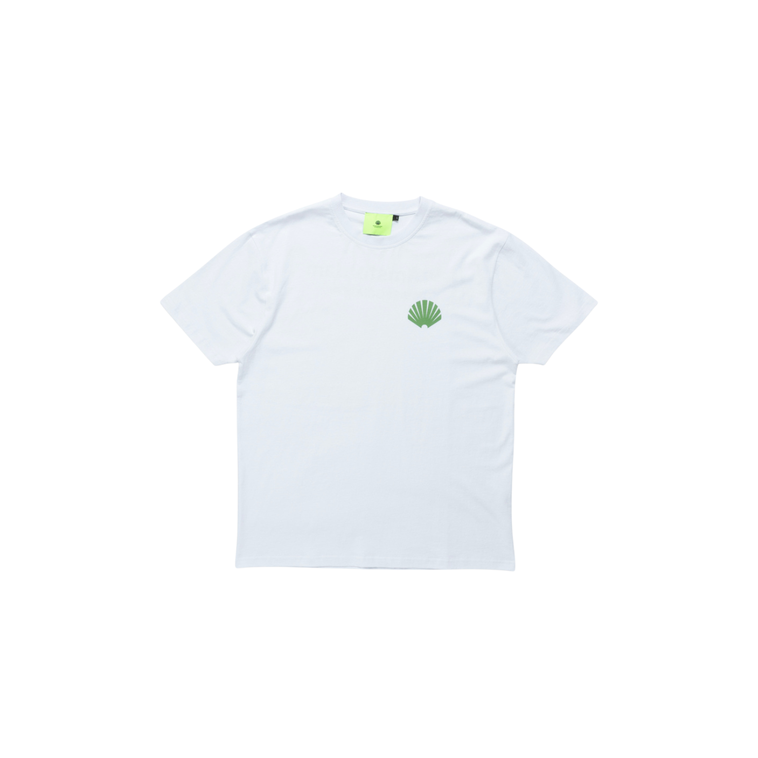 New Amsterdam Logo Tee (white/green) - Blue Mountain Store