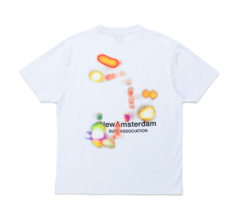 New Amsterdam Night Lights Tee (white) - Blue Mountain Store