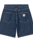 Carhartt WIP Nolan Short (Blue stone washed) - Blue Mountain Store