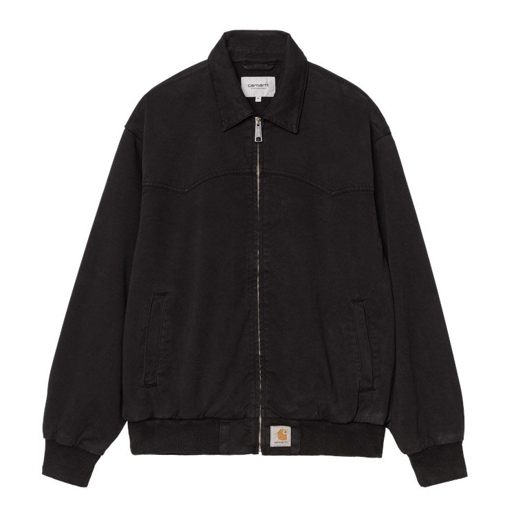 Carhartt WIP OG Santa Fe Jacke (black garment dyed) - Blue Mountain Store