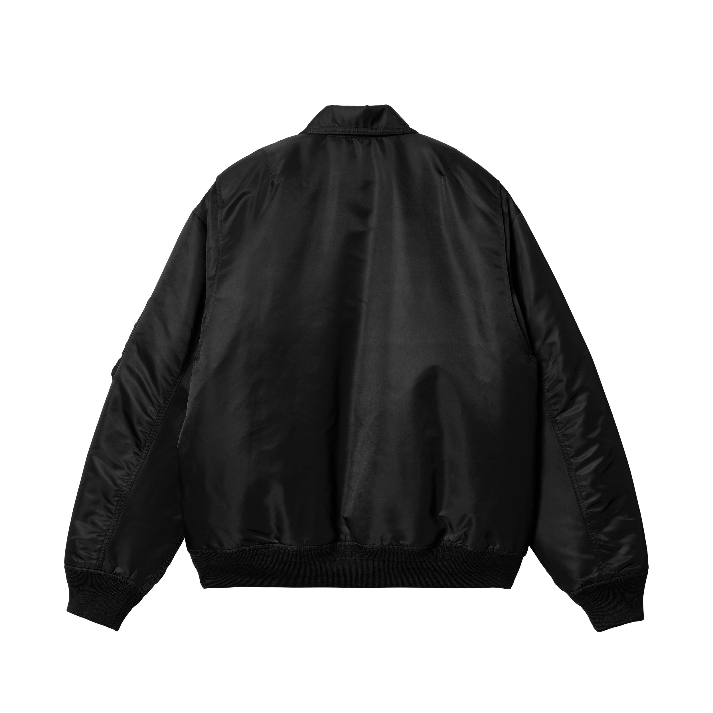 Carhartt WIP Olten Bomber (black smoke green) - Blue Mountain Store