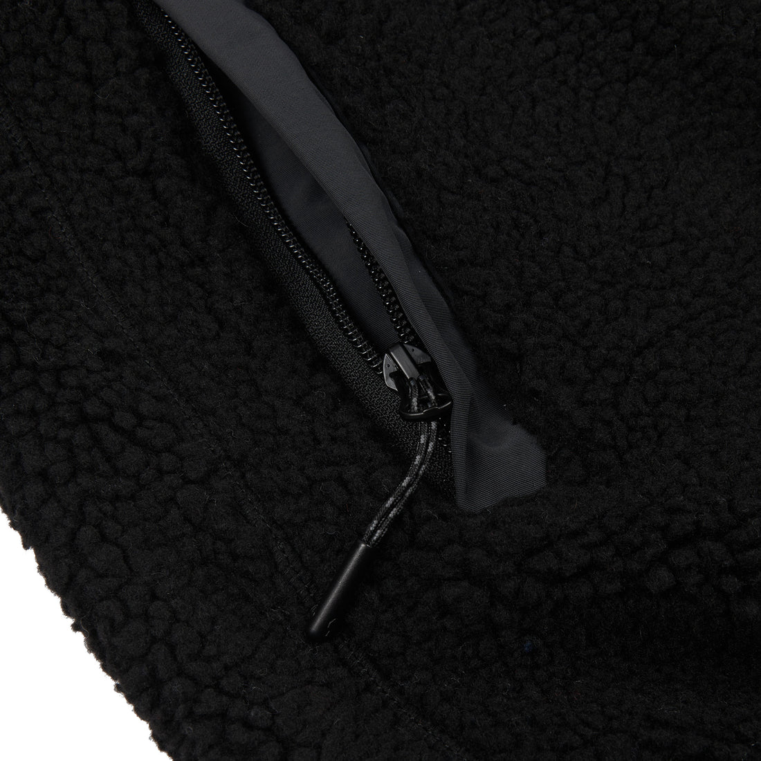 Penfield Bear Outdoor Borg Zip Thru Gilet (black) - Blue Mountain Store