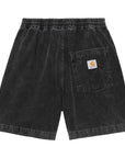 Carhartt WIP Reynold Short (Black dusky washed) - Blue Mountain Store